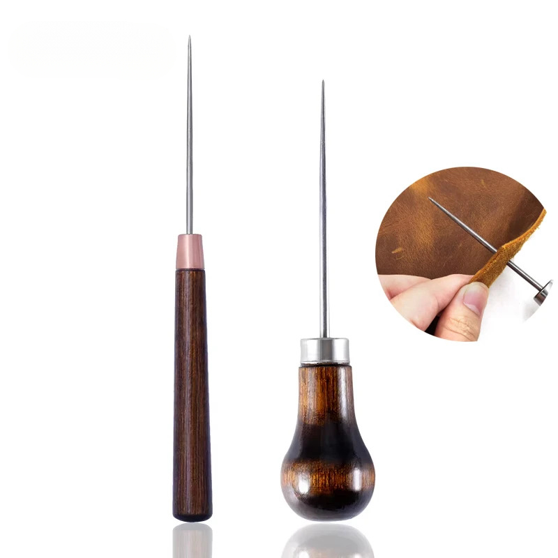 Wooden Hole Punch Tool for Lea - Leatherwork Punch recensie en prijs