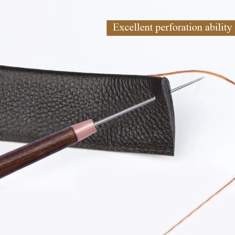 Wooden Hole Punch Tool for Lea - Leatherwork Punch recensie en prijs