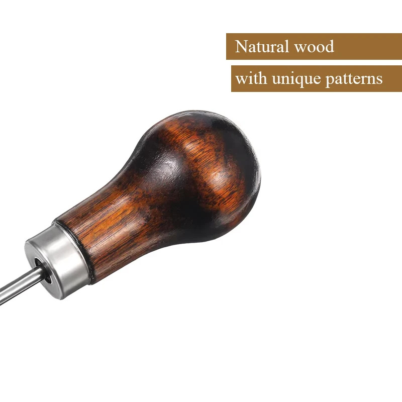 Wooden Hole Punch Tool for Lea - Leatherwork Punch recensie en prijs