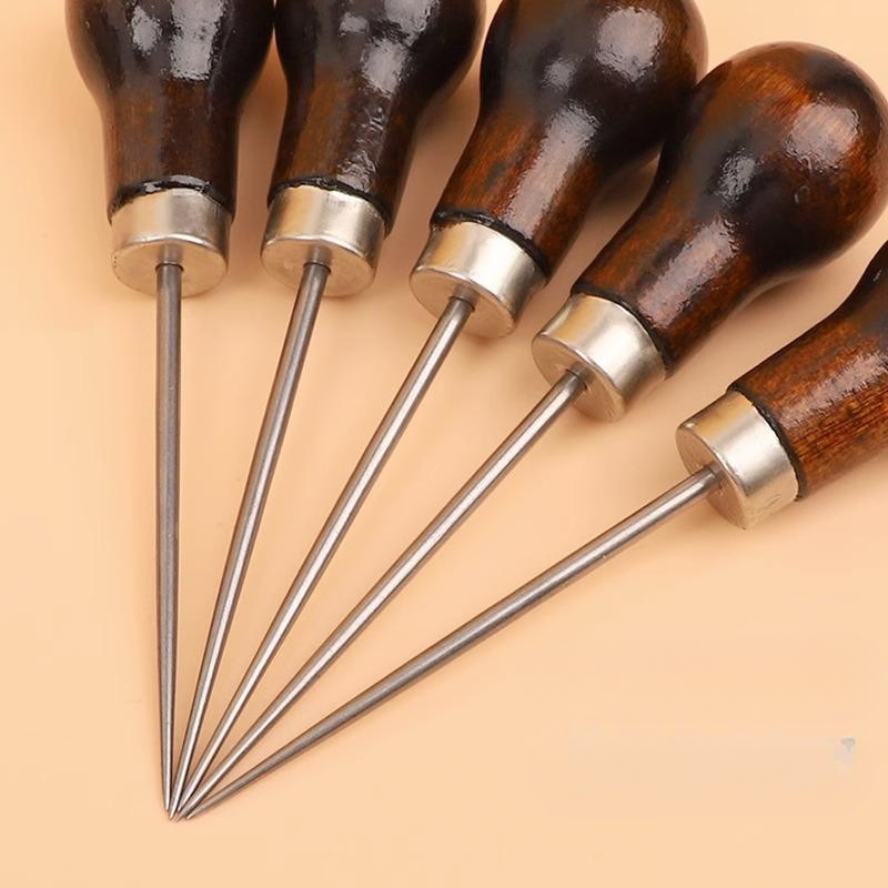 Wooden Hole Punch Tool for Lea - Leatherwork Punch recensie en prijs