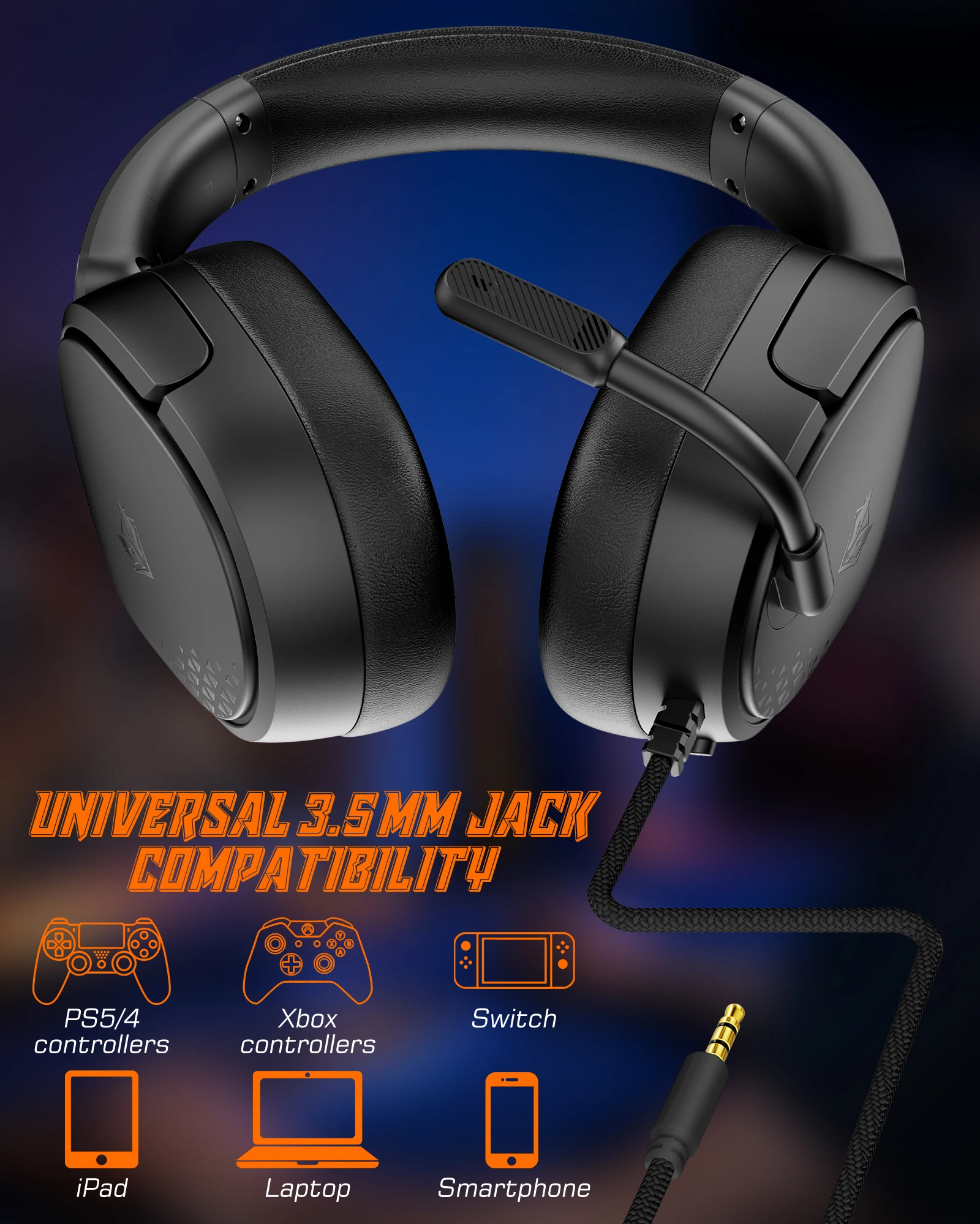 NUBWO HG04L Gaming Headset wit - Leatherwork Manual recensie en prijs