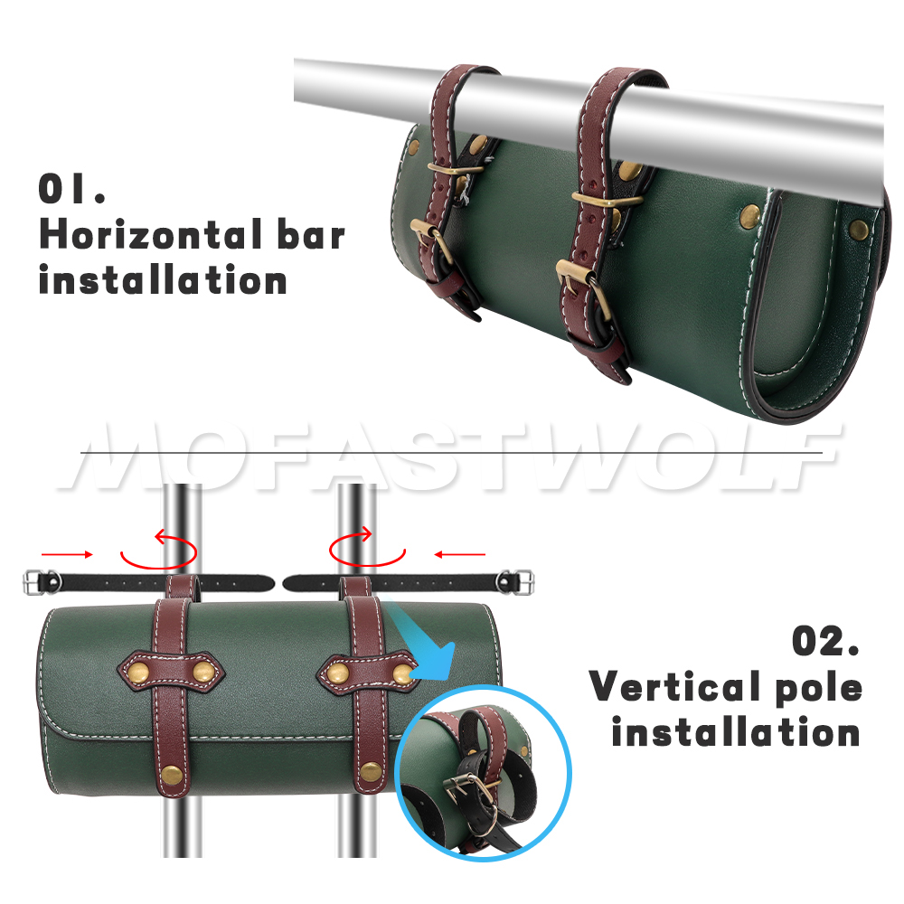 Motorcycle Universal Bag Saddl - Leather Workshop recensie en prijs