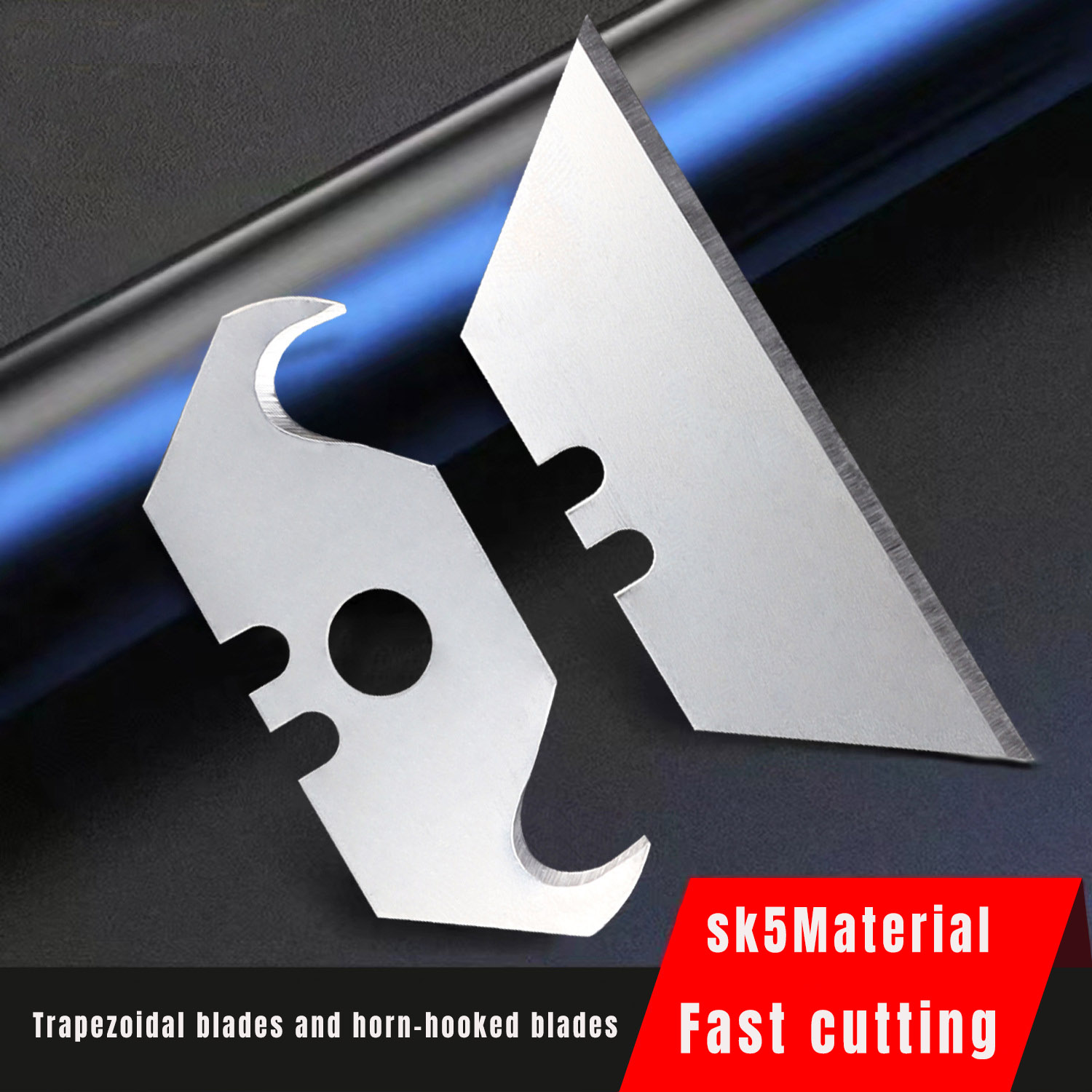 Trapezoidal hook-shaped combin - Leather Workshop recensie en prijs