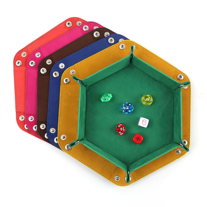 Rolling Folding Hexagon Dice G - Leatherwork Roller recensie en prijs