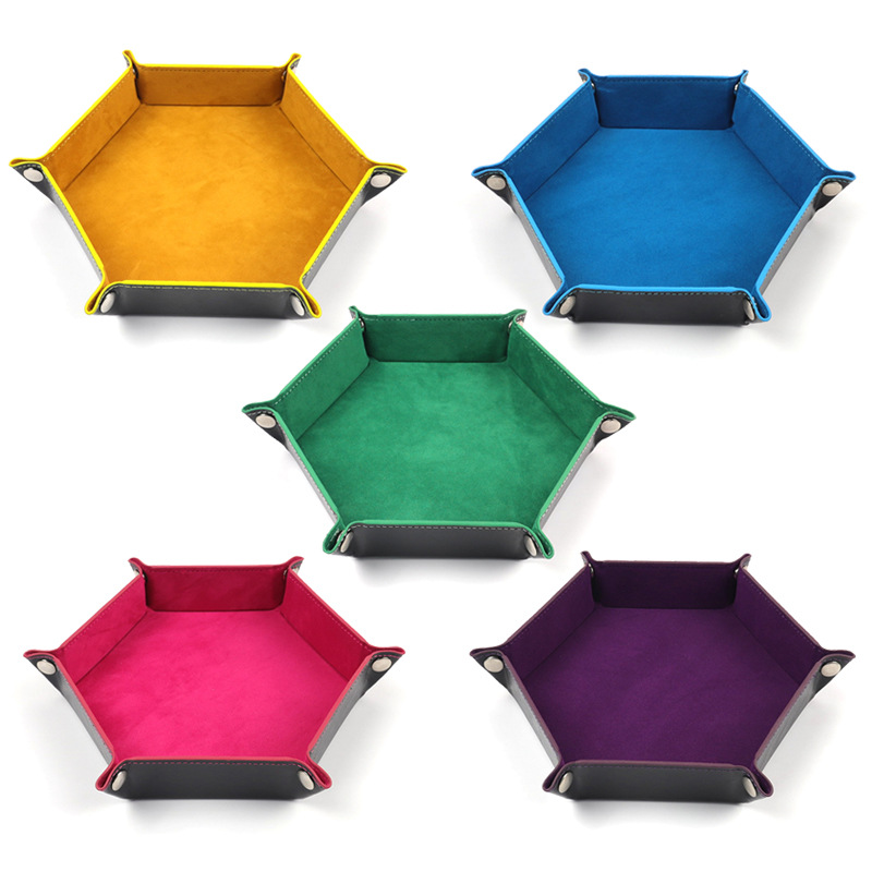 Rolling Folding Hexagon Dice G - Leatherwork Roller recensie en prijs