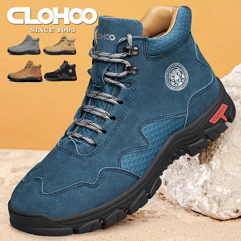 CLOHOOreal-Men's Casual Loafer - Leather Work Boots recensie en prijs