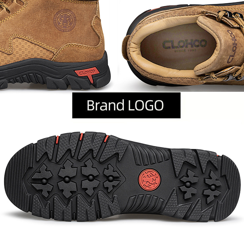 CLOHOOreal-Men's Casual Loafer - Leather Work Boots recensie en prijs