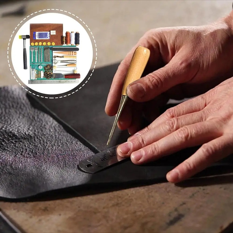 Leather Tool Set Leather Worki - Leatherwork Manual recensie en prijs