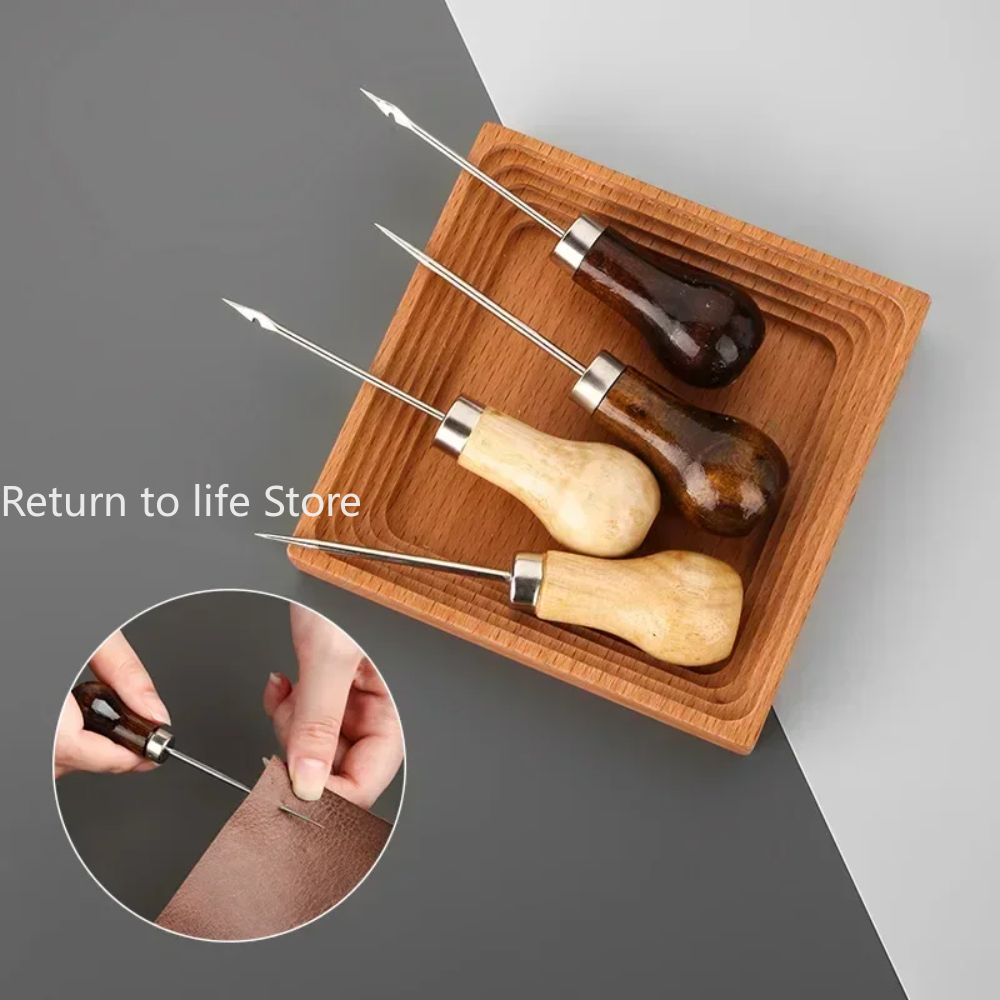 1pc Awl Pricker Hole Maker Con - Leatherwork Punch recensie en prijs