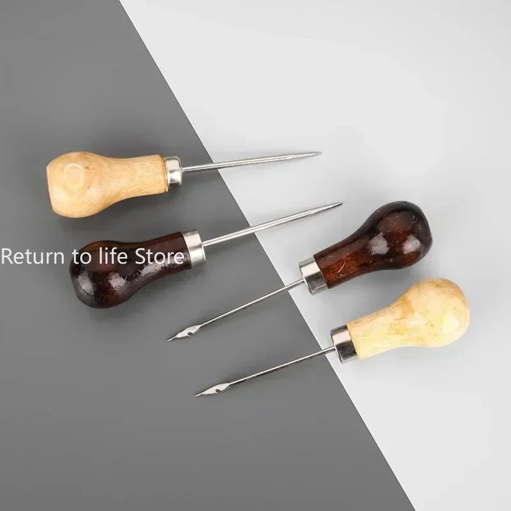 1pc Awl Pricker Hole Maker Con - Leatherwork Punch recensie en prijs