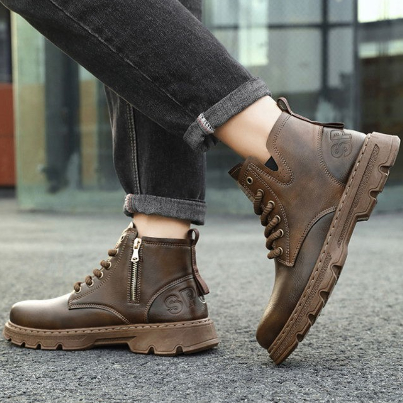 ​Men’s 2025 Winter New Arrival - Leatherwork Boots recensie en prijs