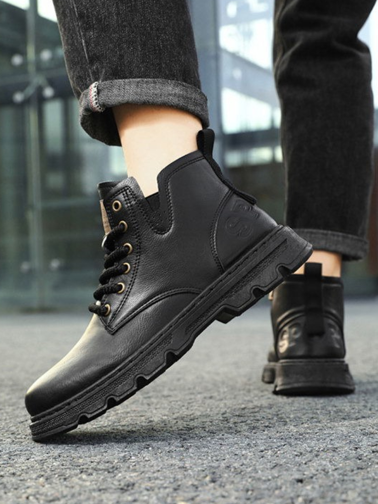 ​Men’s 2025 Winter New Arrival - Leatherwork Boots recensie en prijs
