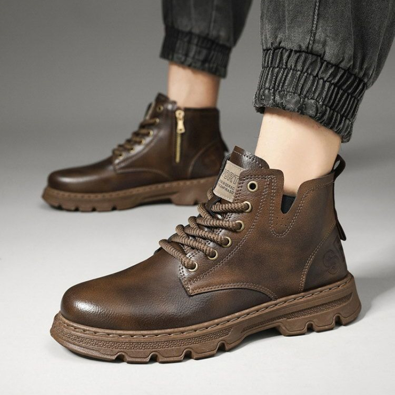 ​Men’s 2025 Winter New Arrival - Leatherwork Boots recensie en prijs