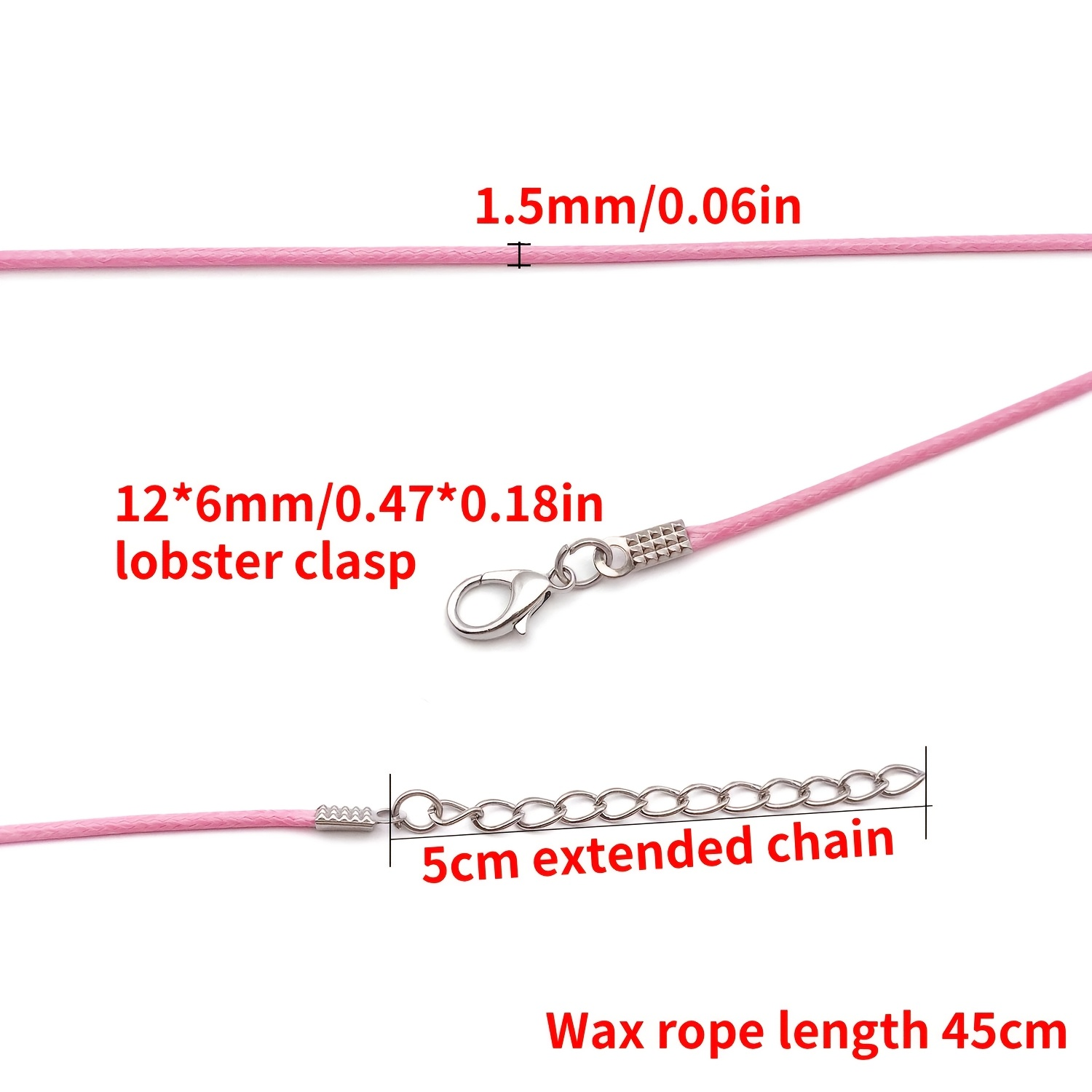 10pcs 45+5mm 1.5mm New Leather - Leatherwork Beginner recensie en prijs