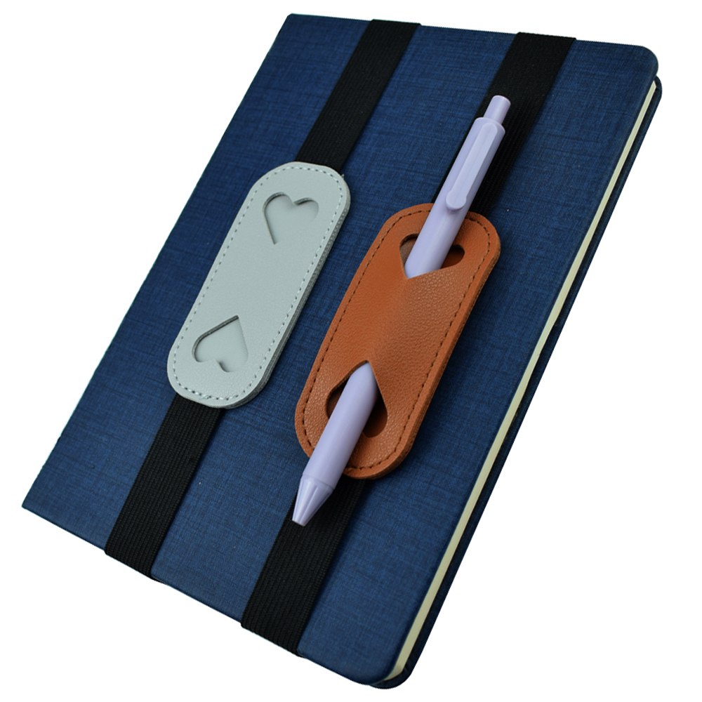 Elastic PU Leather Pen Holder  - Leather Work Diary recensie en prijs
