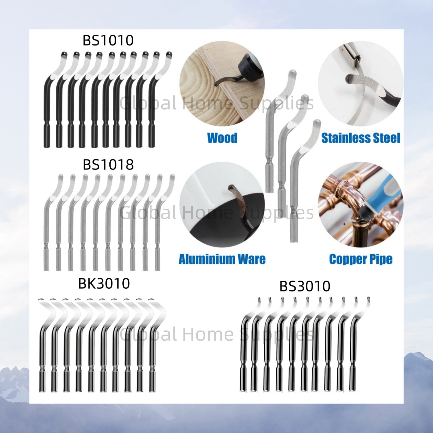 10PCS Deburring Blades BS1010  - Swivel Knife Tool recensie en prijs