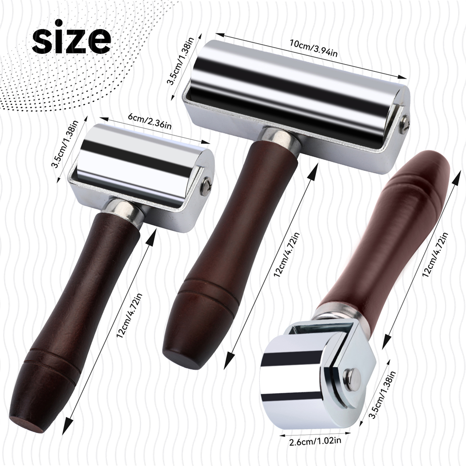 KRABALL Leather Press Edge Rol - Leatherwork Roller recensie en prijs