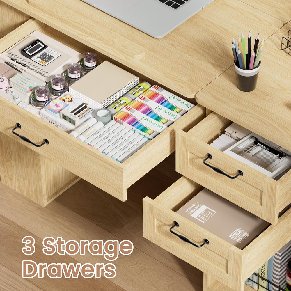 Adjustable Art Desk with Stora - Leather Work In Art recensie en prijs