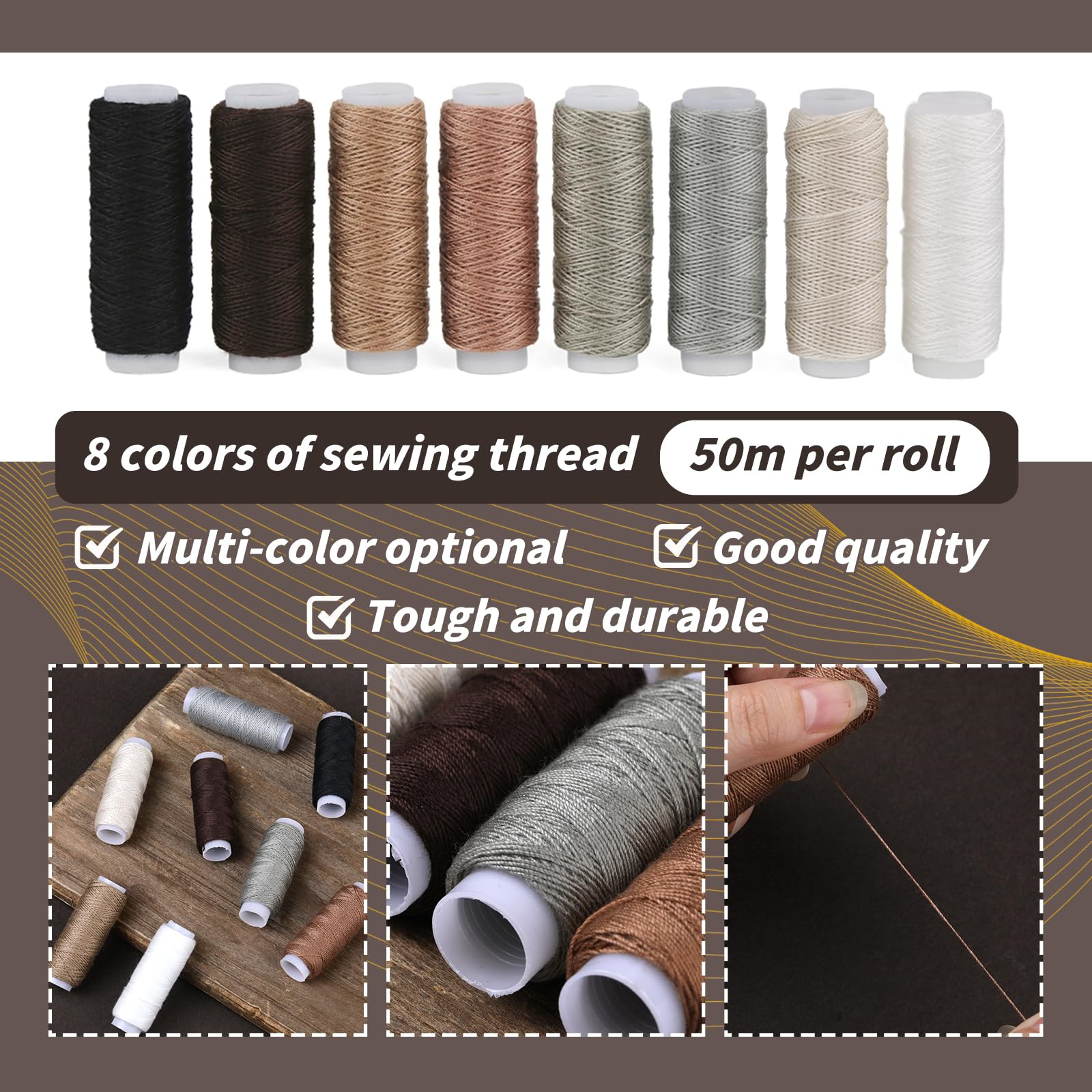 Upholstery Repair Sewing Kit H - Leatherwork Hand Sewing Needles recensie en prijs