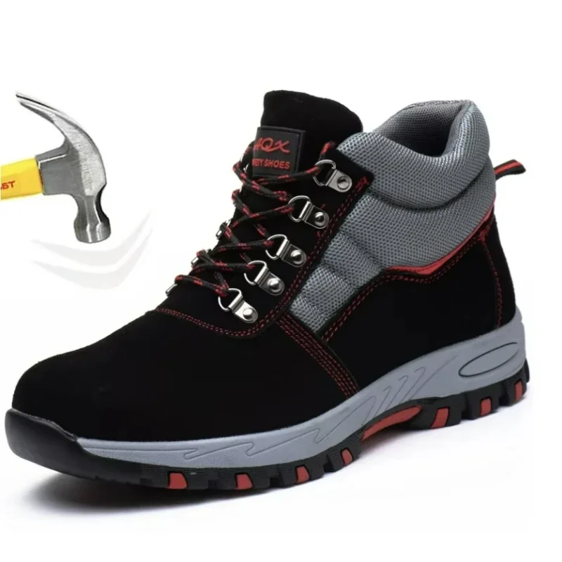 High Quality Men Safety Boots  - Leather Work Boots recensie en prijs