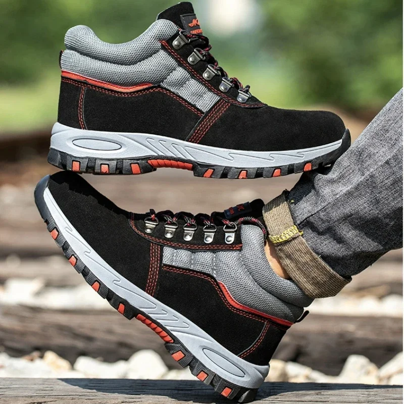 High Quality Men Safety Boots  - Leather Work Boots recensie en prijs