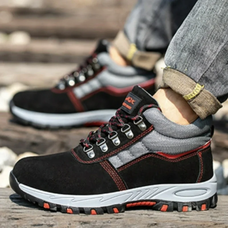 High Quality Men Safety Boots  - Leather Work Boots recensie en prijs