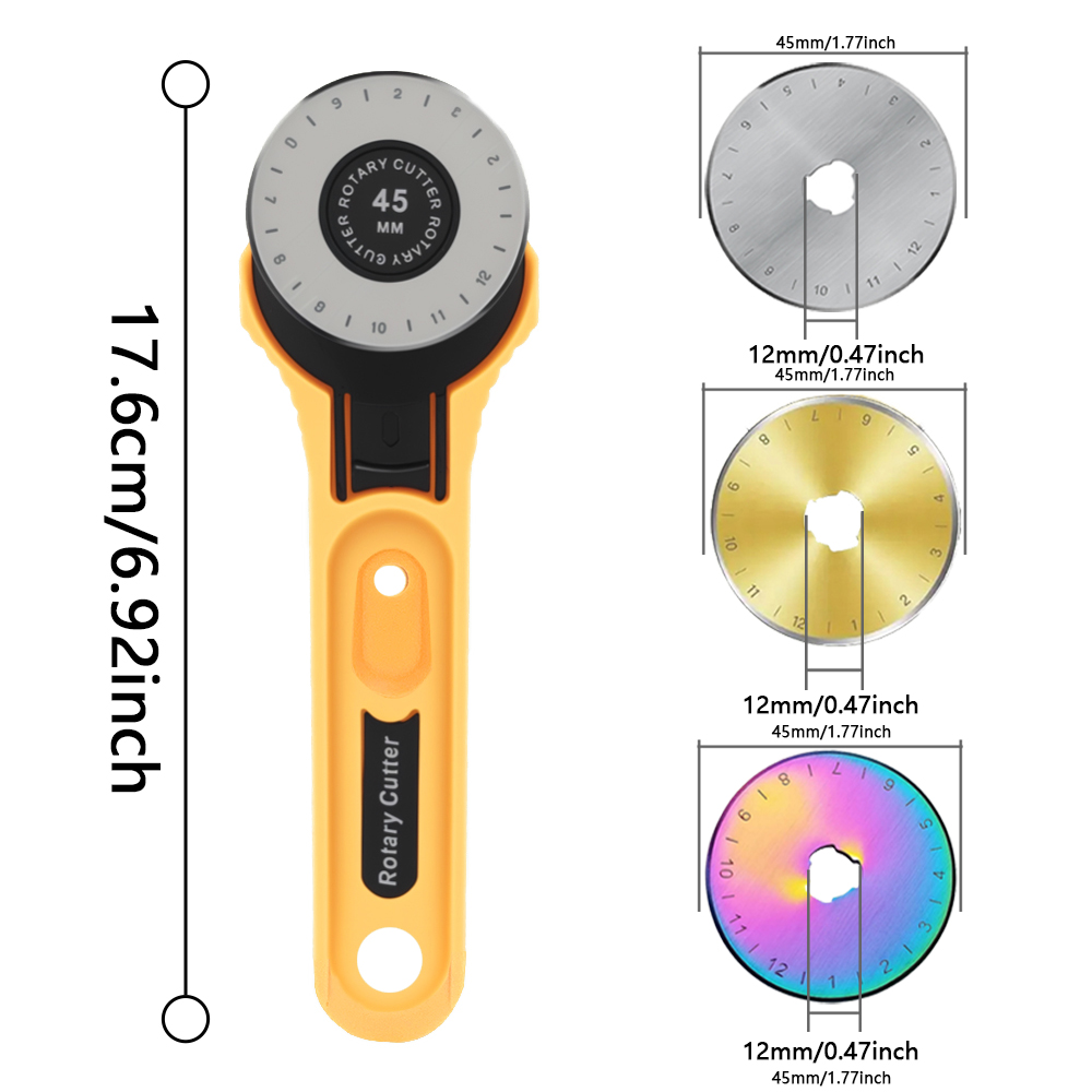 45mm Rotary Fabric Cutter Leat - Leather Workshop recensie en prijs