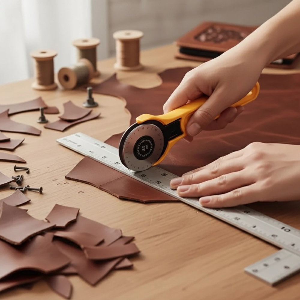 45mm Rotary Fabric Cutter Leat - Leather Workshop recensie en prijs