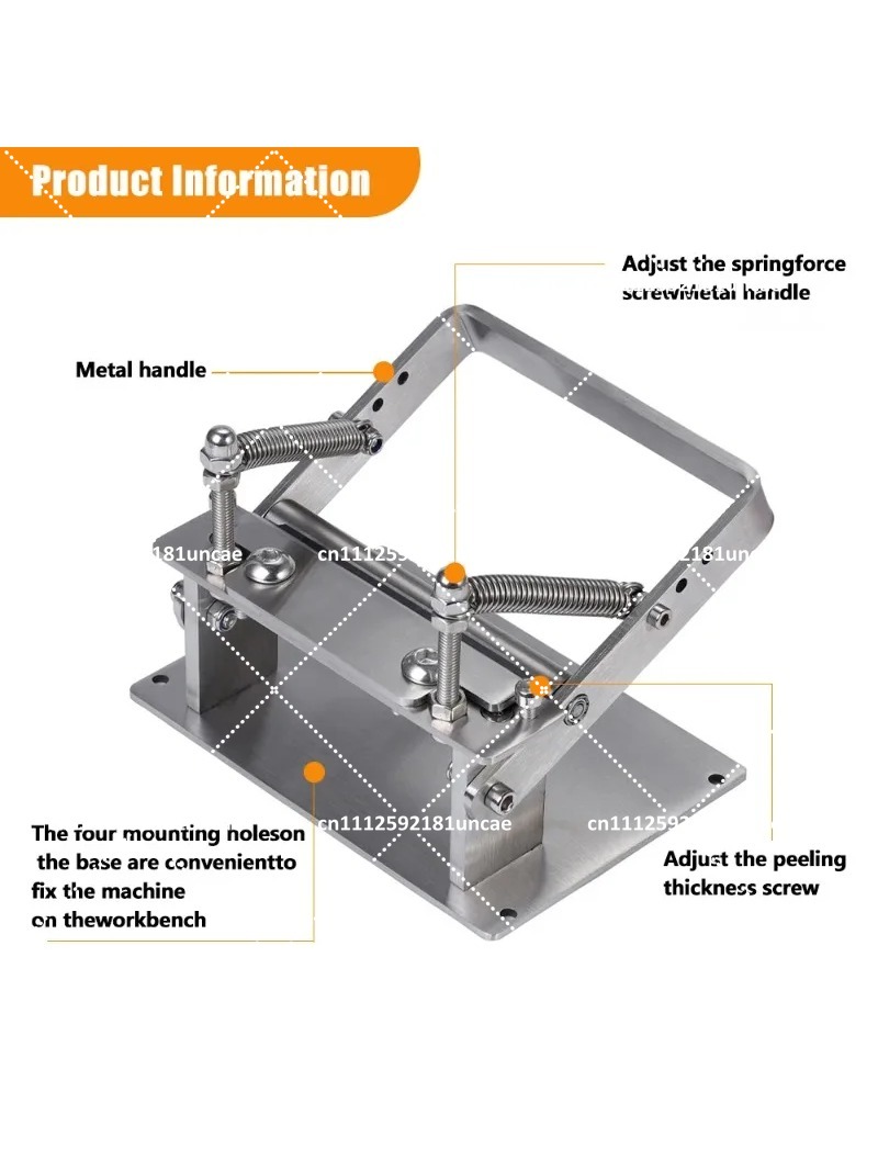 Manual Leather Splitter Peelin - Leatherwork Manual recensie en prijs