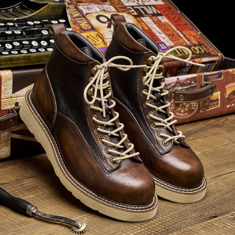 Men's Short Toe Work Boots, Am - Leather Work Boots recensie en prijs