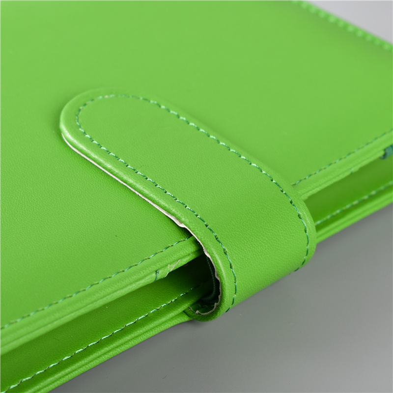 Macaron Color A5 A6 6 Ring Bin - Leather Work Diary recensie en prijs