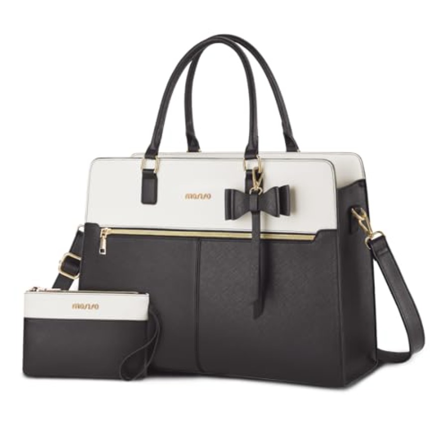 Laptop Tote Bag for Women, 15. - Leather Work Laptop Bag recensie en prijs