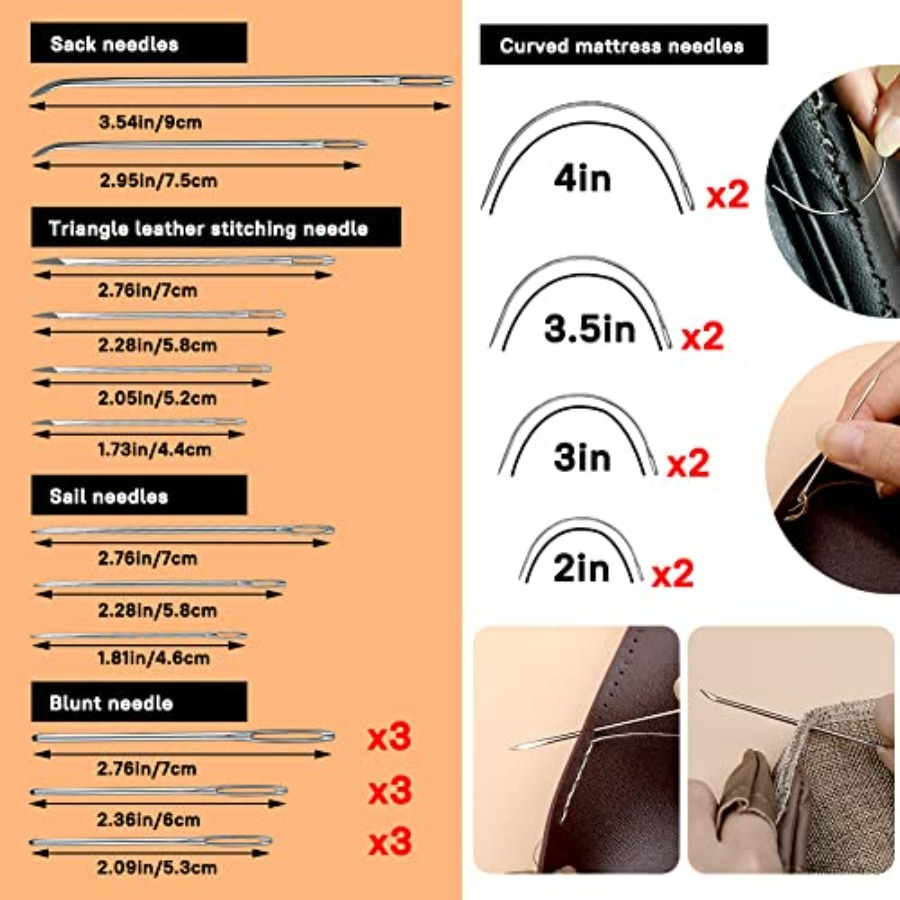40 Pcs Upholstery Repair Sewin - Upholstery Leather Work recensie en prijs
