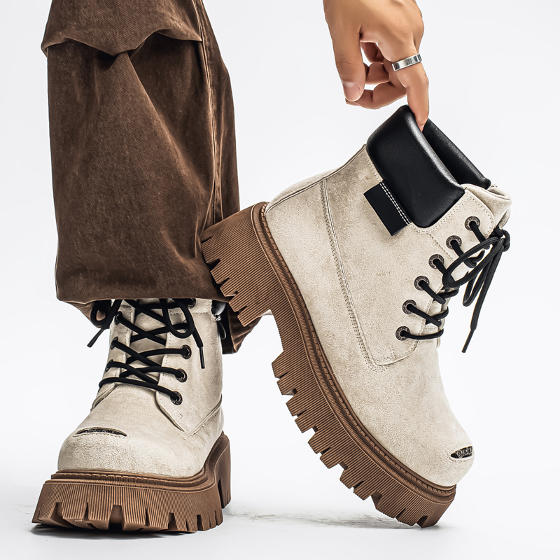 Classic High Top Boots Outdoor - Leather Work Boots recensie en prijs