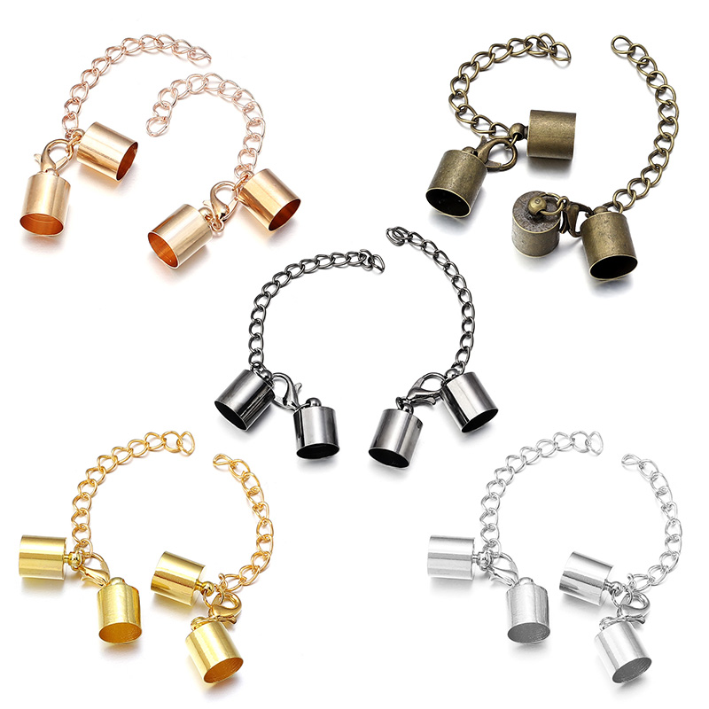 10Sets Leather Cord End Caps W - Leatherwork Beginner recensie en prijs