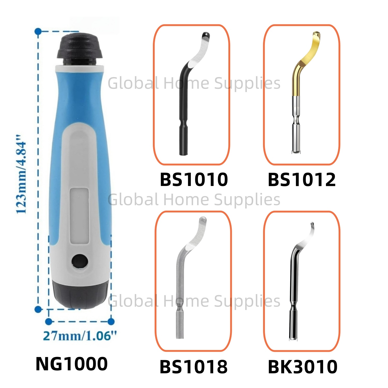 Hand Deburring Tool Kit with 4 - Swivel Knife Tool recensie en prijs