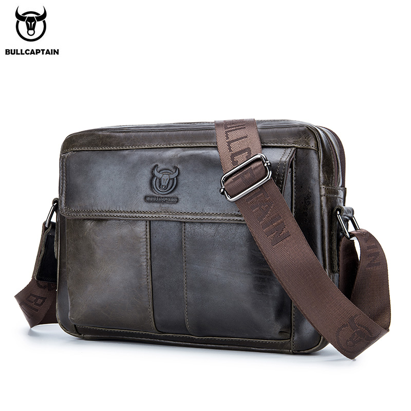 BULLCAPTAIN Genuine Leather Me - Leather Work Laptop Bag recensie en prijs