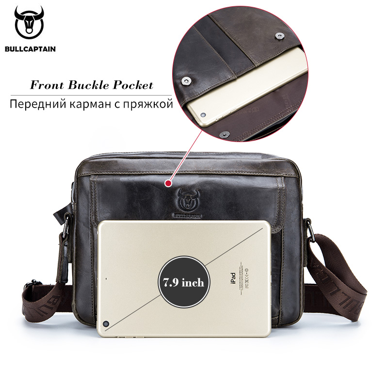 BULLCAPTAIN Genuine Leather Me - Leather Work Laptop Bag recensie en prijs