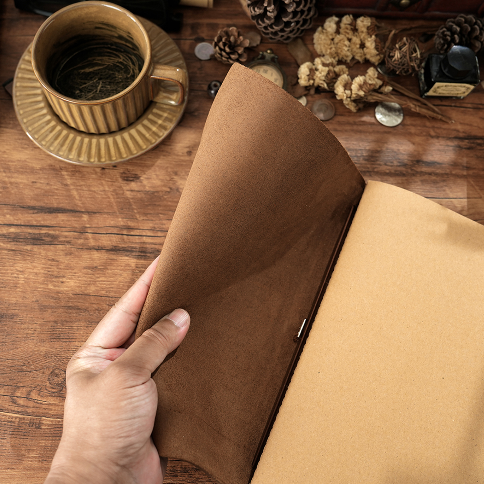 Handmade B5 Genuine Leather Tr - Leather Work Diary recensie en prijs