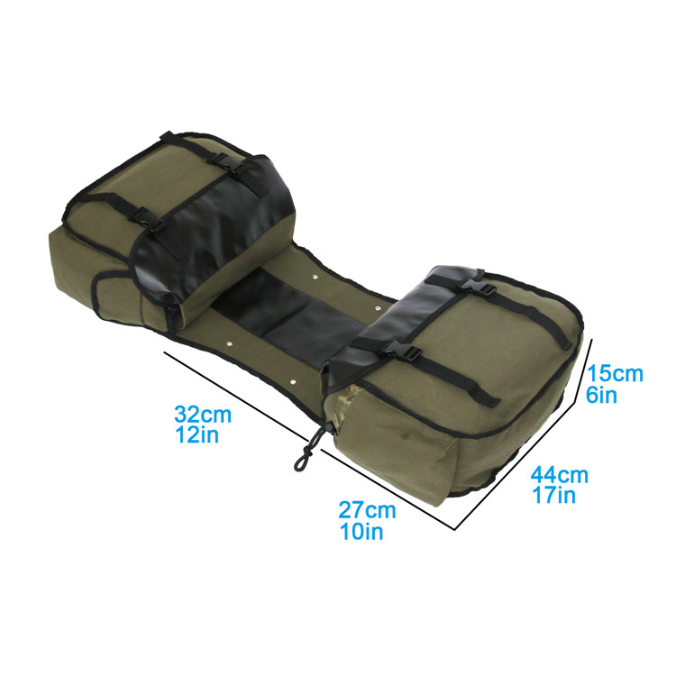 Canvas Leather Rear Saddlebag  - Leather Workshop recensie en prijs