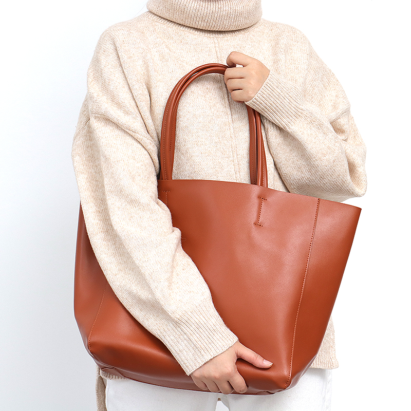 Minimalist Big Tote Bag Women  - Leather Workshop recensie en prijs