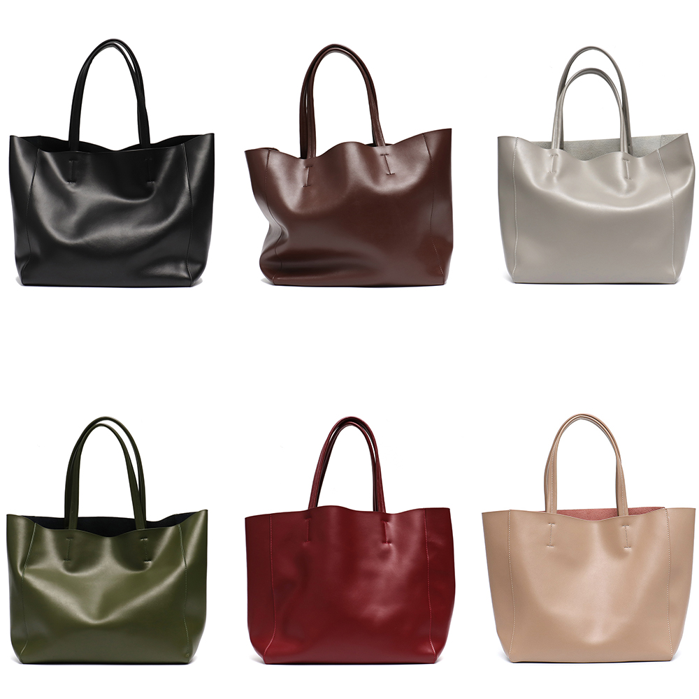 Minimalist Big Tote Bag Women  - Leather Workshop recensie en prijs