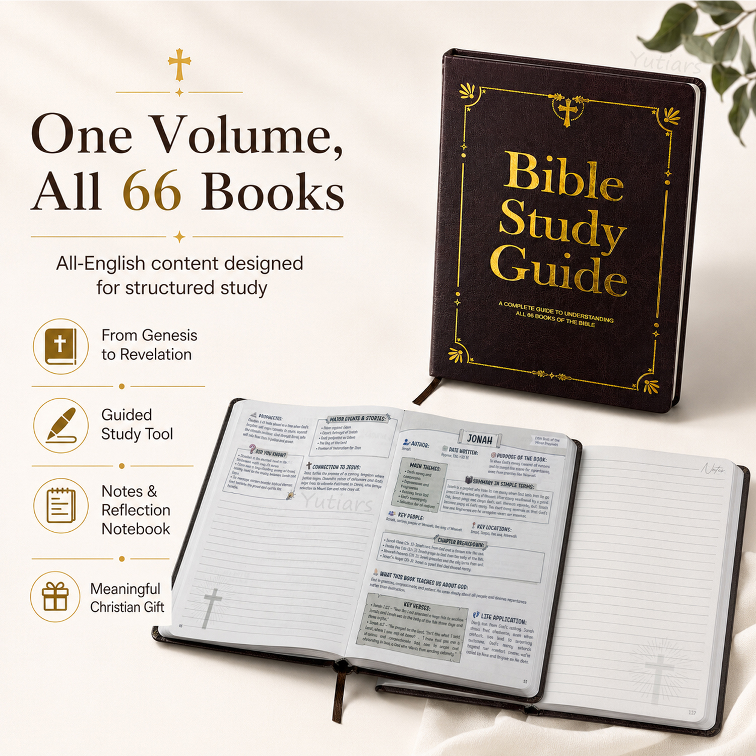 PU Leather Bible Study Journal - Leather Work Diary recensie en prijs