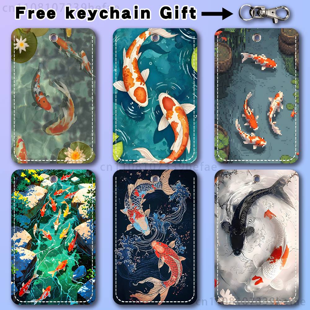 Koi Carp Painting Art Holder F - Leather Work In Art recensie en prijs