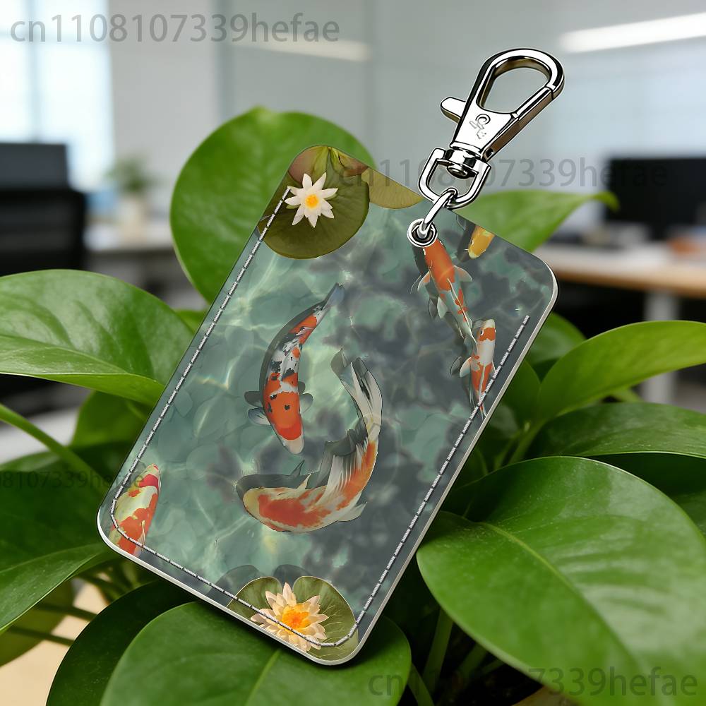 Koi Carp Painting Art Holder F - Leather Work In Art recensie en prijs