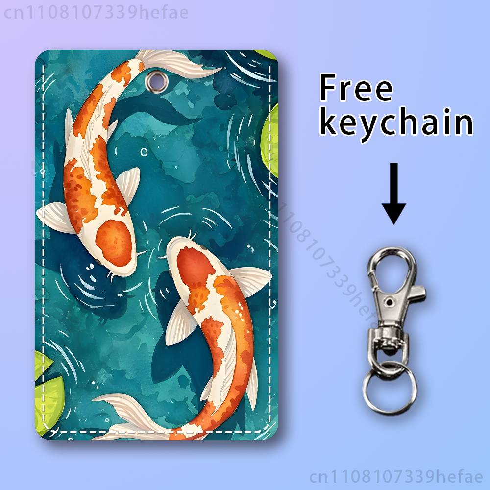 Koi Carp Painting Art Holder F - Leather Work In Art recensie en prijs