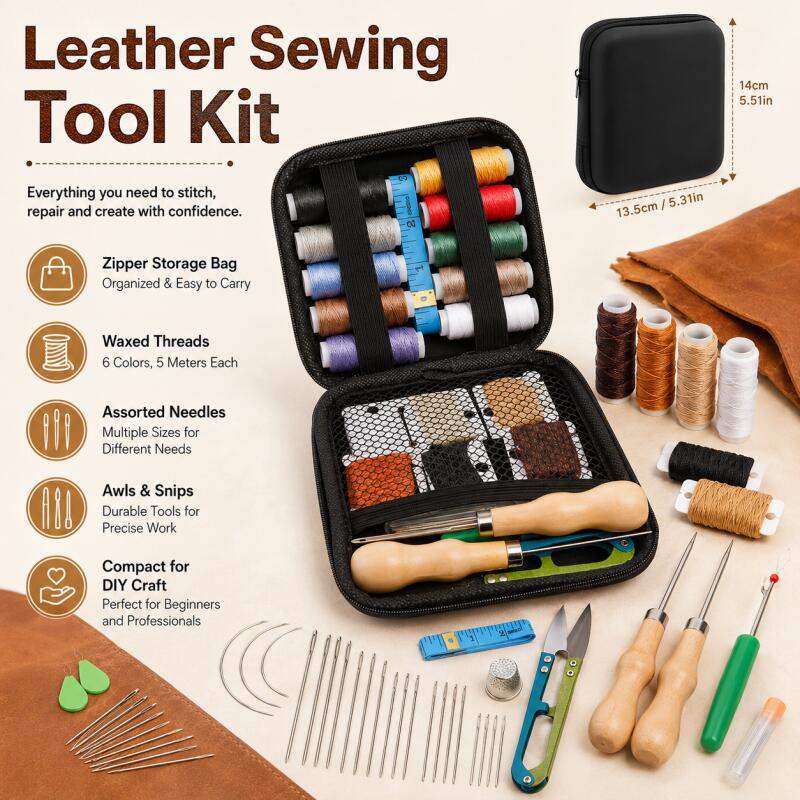 Leather Working Kit Leather Se - Upholstery Leather Work recensie en prijs