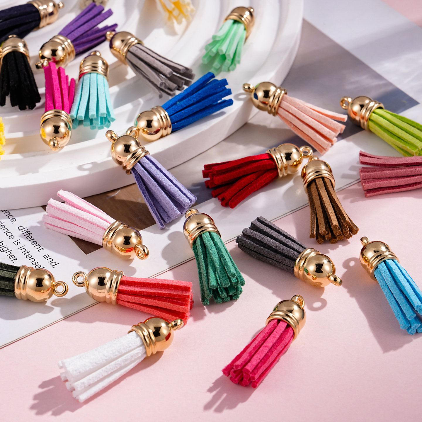 20pcs/Lots Tassel Synthetic Su - Leatherwork Beginner recensie en prijs