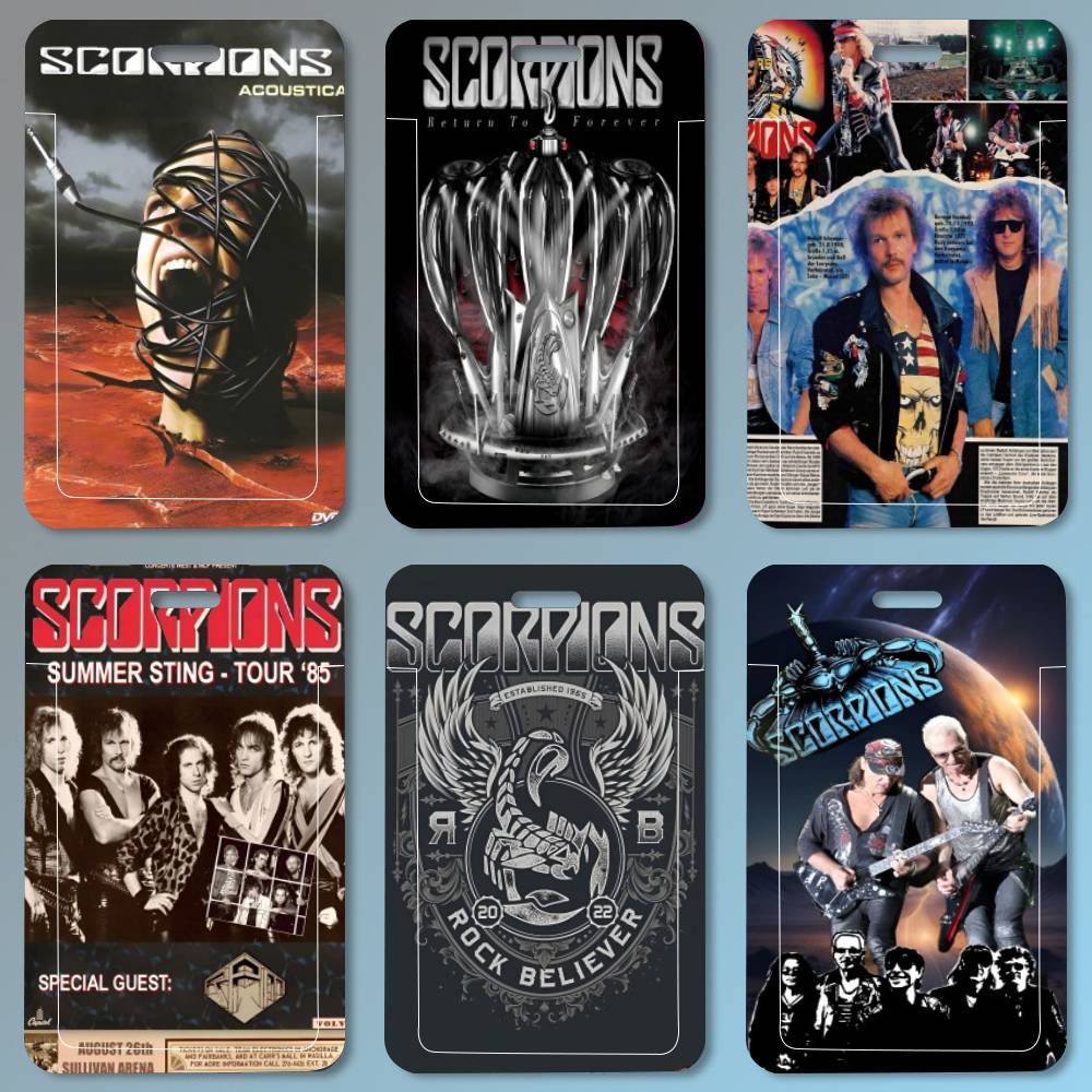 Scorpions Band Art ID Card Hol - Leather Work In Art recensie en prijs