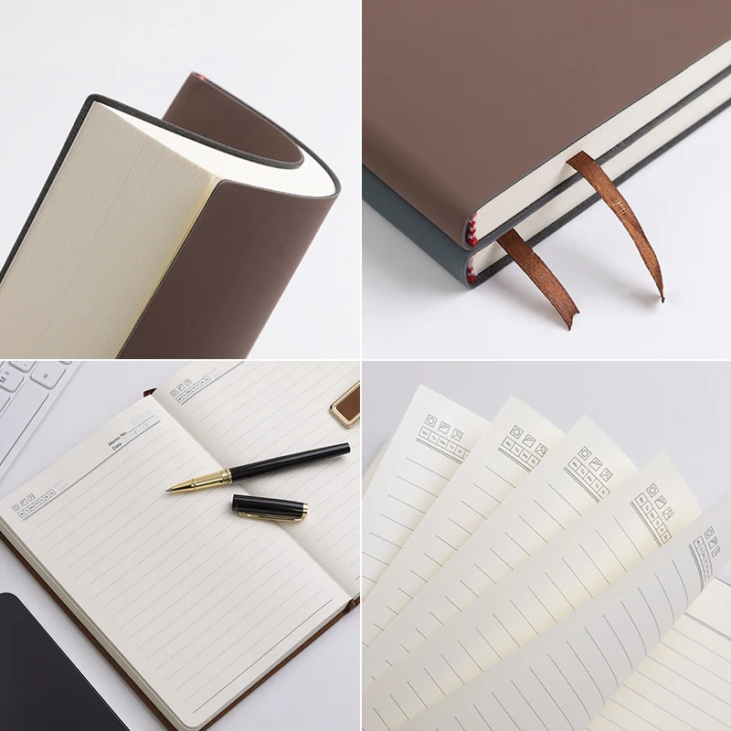 A5 Soft Leather Notebook with  - Leather Work Diary recensie en prijs